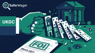 FOI Reveals 2021 UKGC Casino Enforcement Cluster