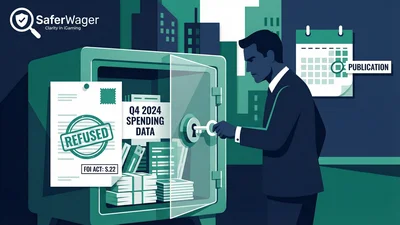 UKGC Delays Release of Q4 2024 Spending Data