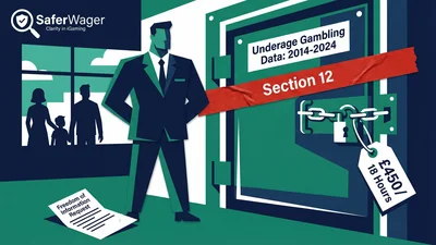 UKGC Withholds Decade of Underage Gambling Data