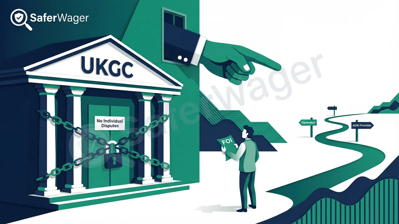 UKGC: We Don't Settle Individual Player Disputes