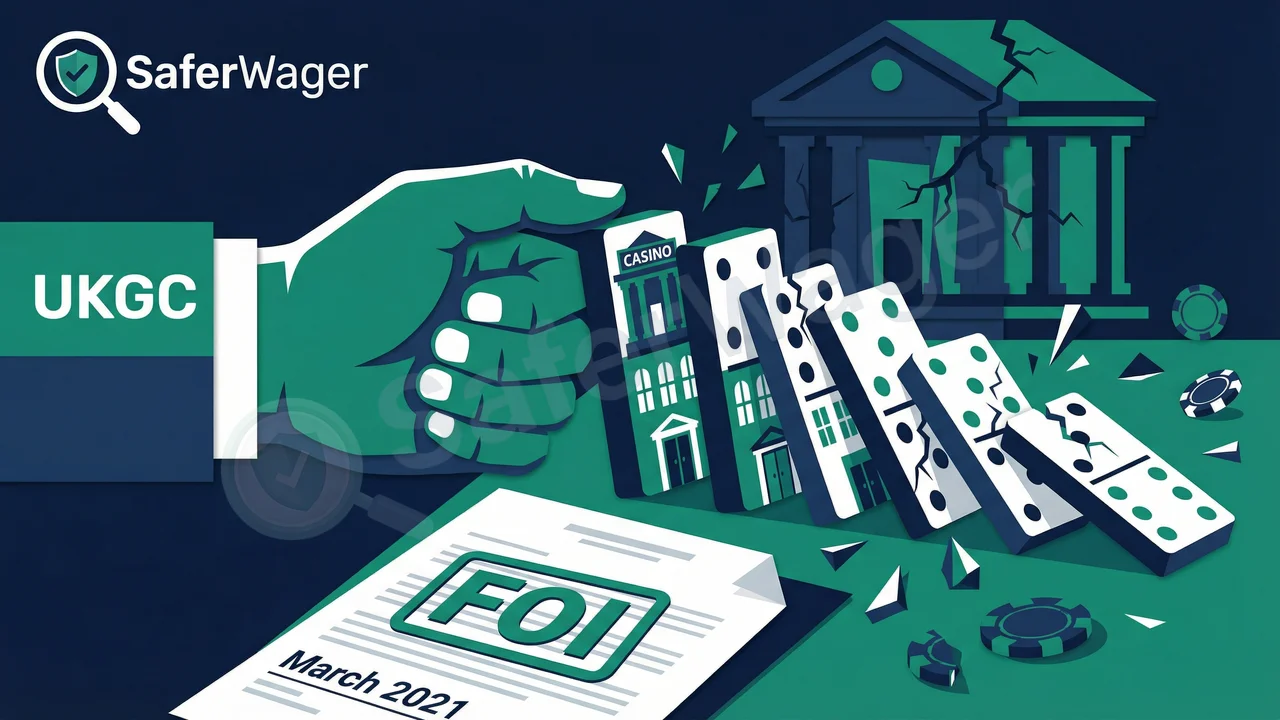 FOI Reveals 2021 UKGC Casino Enforcement Cluster