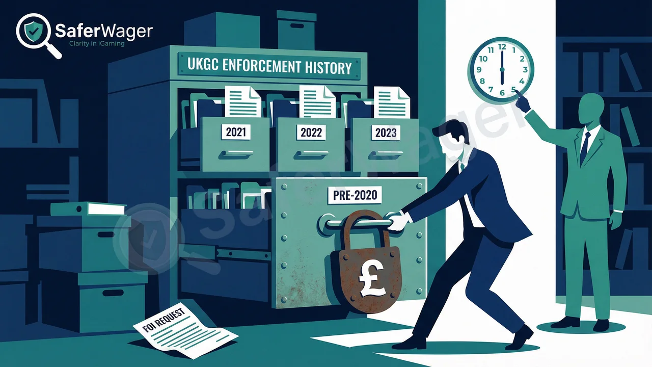 UKGC Historical Enforcement Data 'Inaccessible'