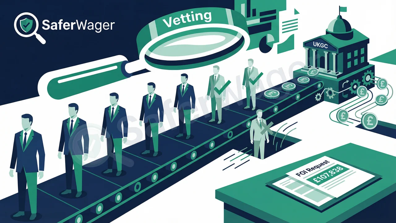 UKGC Vetting Spend Tops £107,000