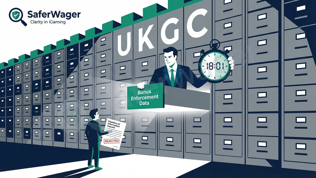UKGC Withholds Data on Bonus Rule Enforcement