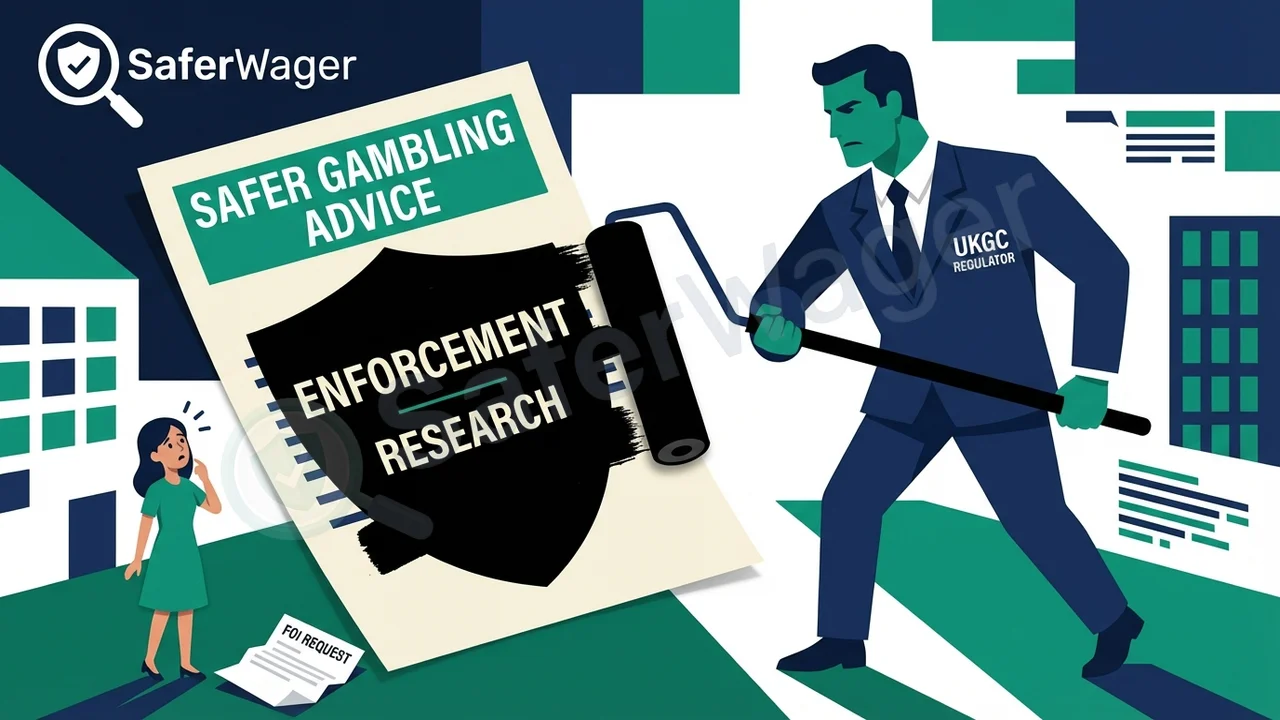 UKGC Redacts Safer Gambling Notes, Cites Enforcement Risk