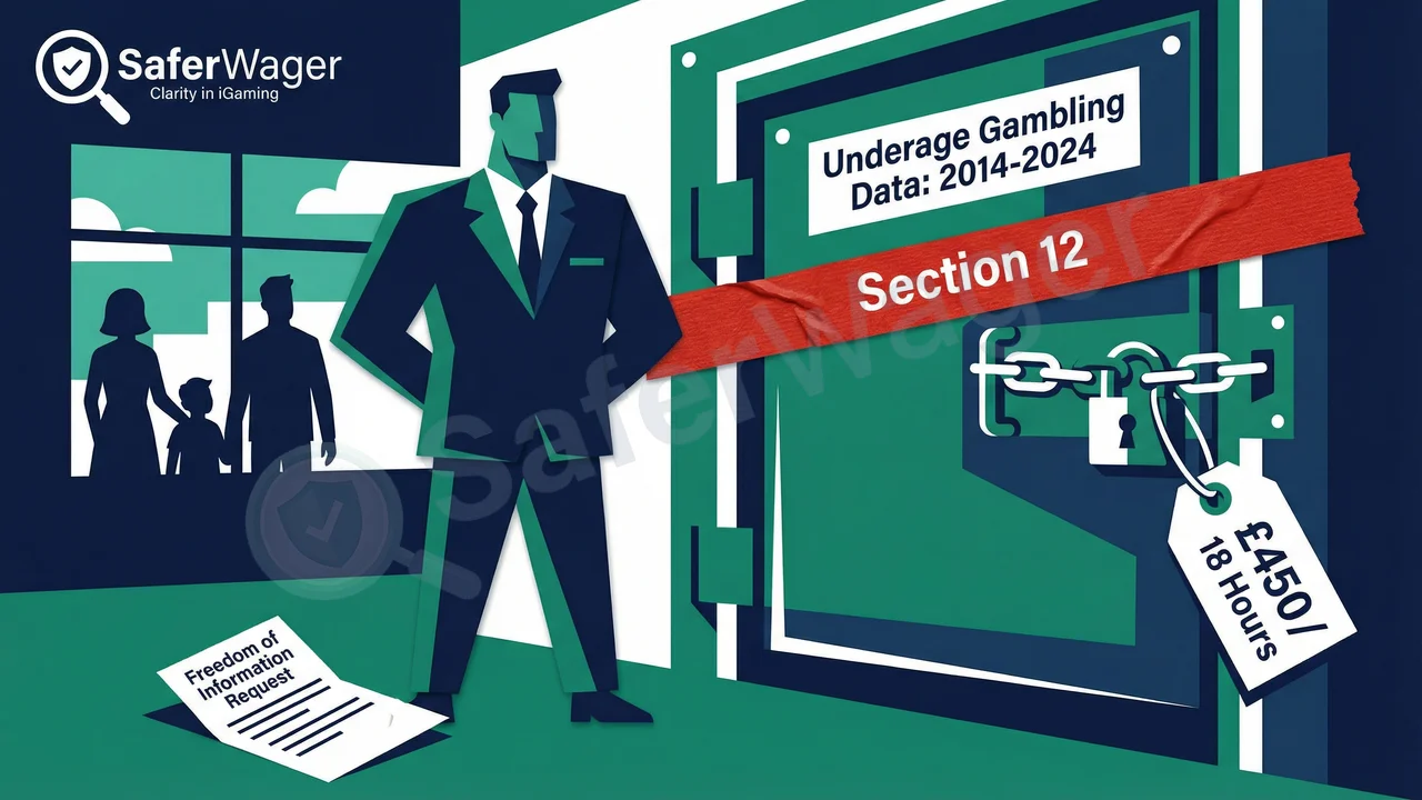 UKGC Withholds Decade of Underage Gambling Data