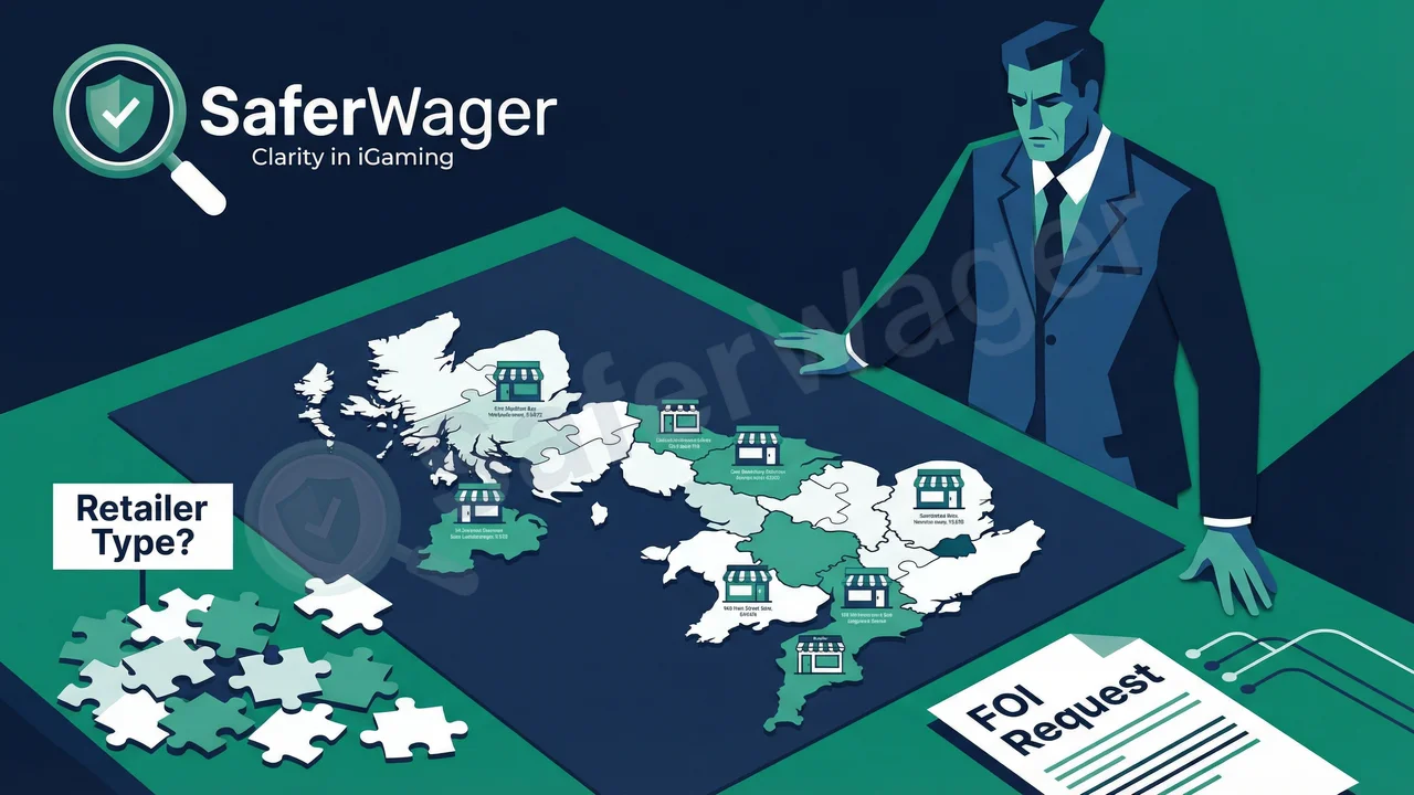 UKGC Reveals Locations of 44,000 Lottery Retailers