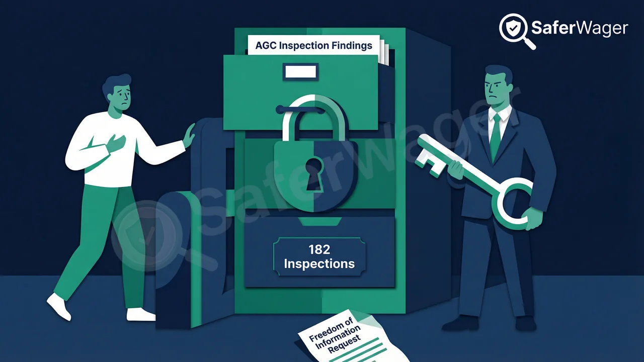 182 AGC Inspections, But UKGC Withholds Details