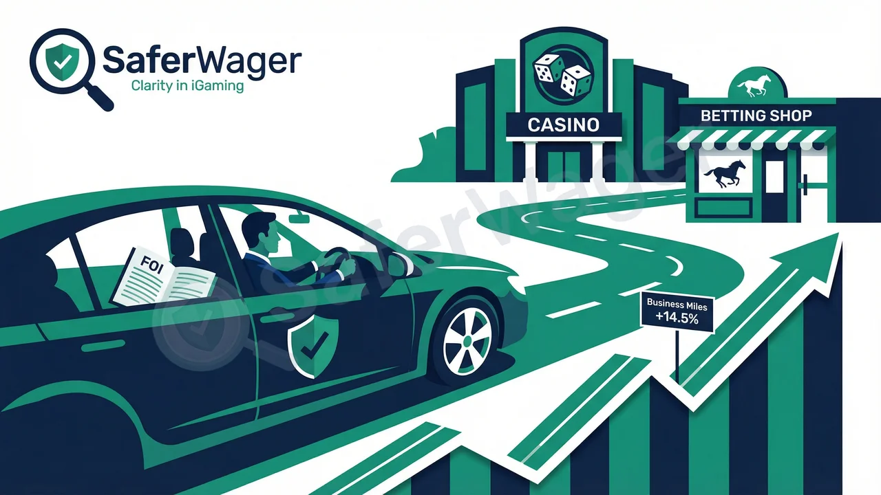 FOI: UKGC Staff Business Miles Up 14.5% in 2023-24