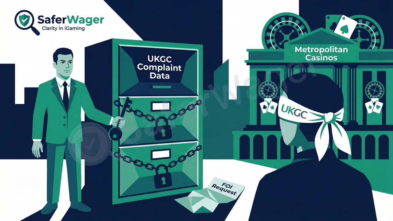 UKGC Withholds Metropolitan Casinos Complaint Data