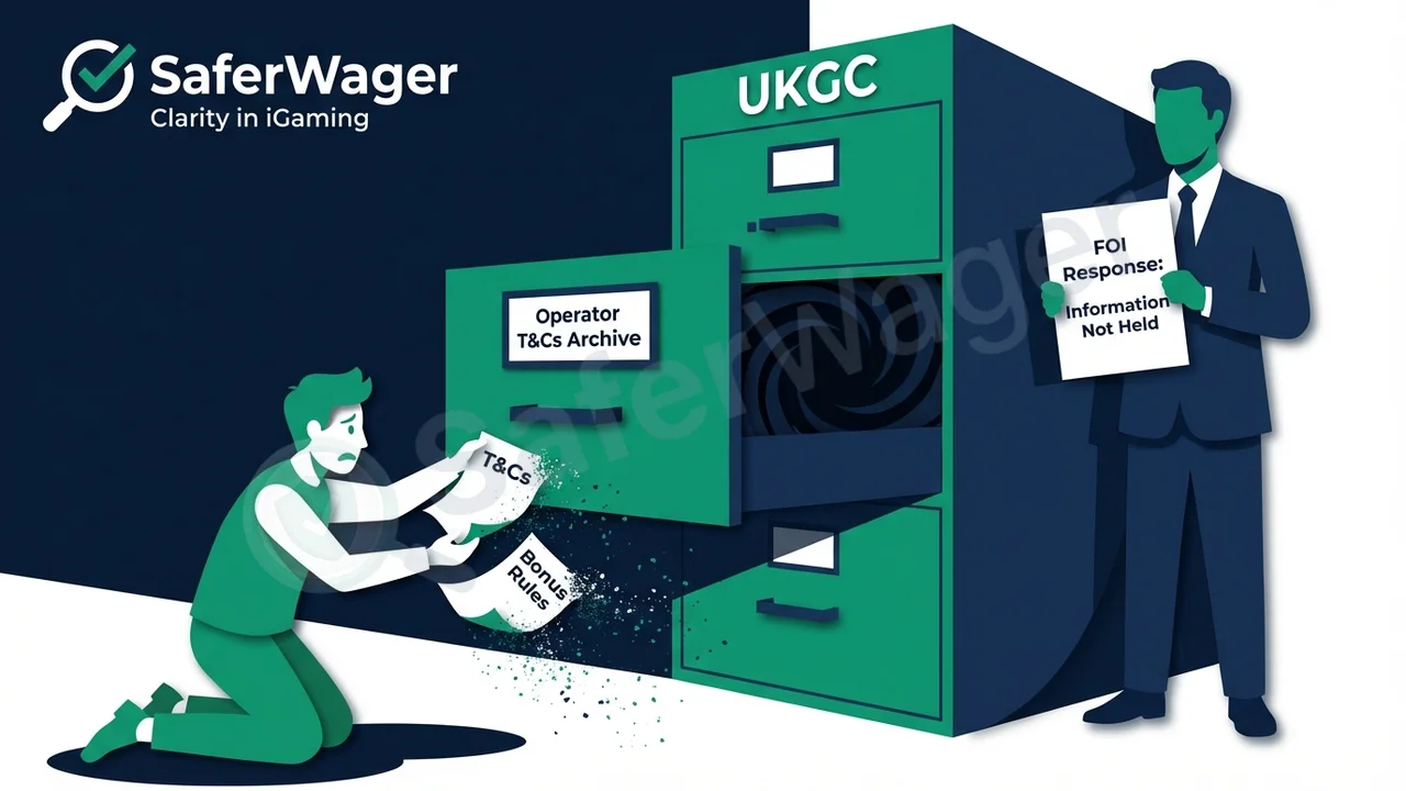 UKGC: No Archive of Operator T&Cs