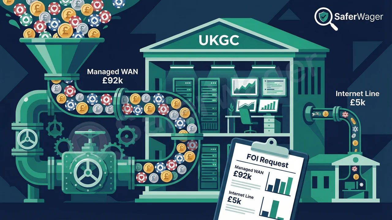 UKGC Reveals £97k Annual Spend on Network Services