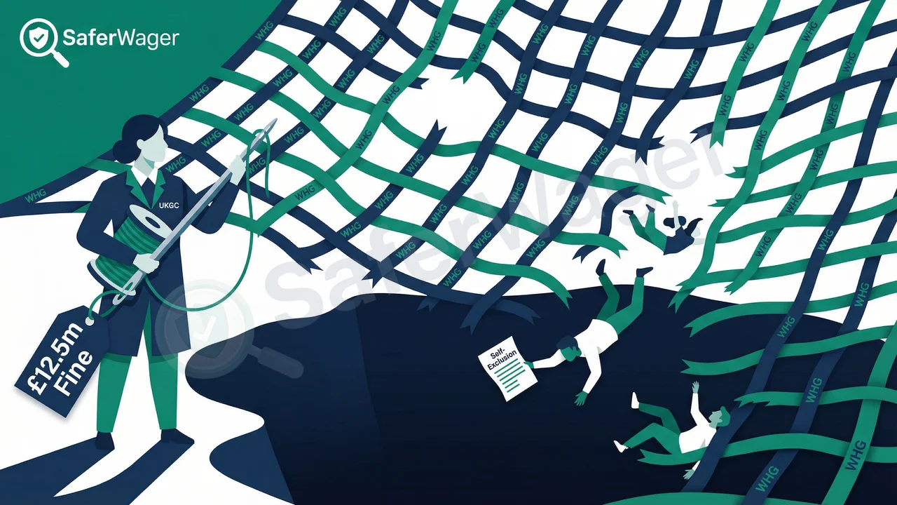 WHG (William Hill) Fined £12.5m for Major Failings