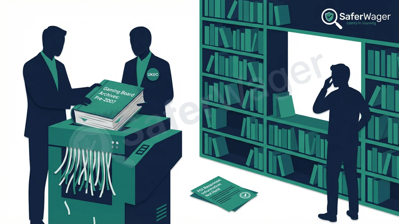 UKGC Reveals Pre-2007 Licence Records Destroyed