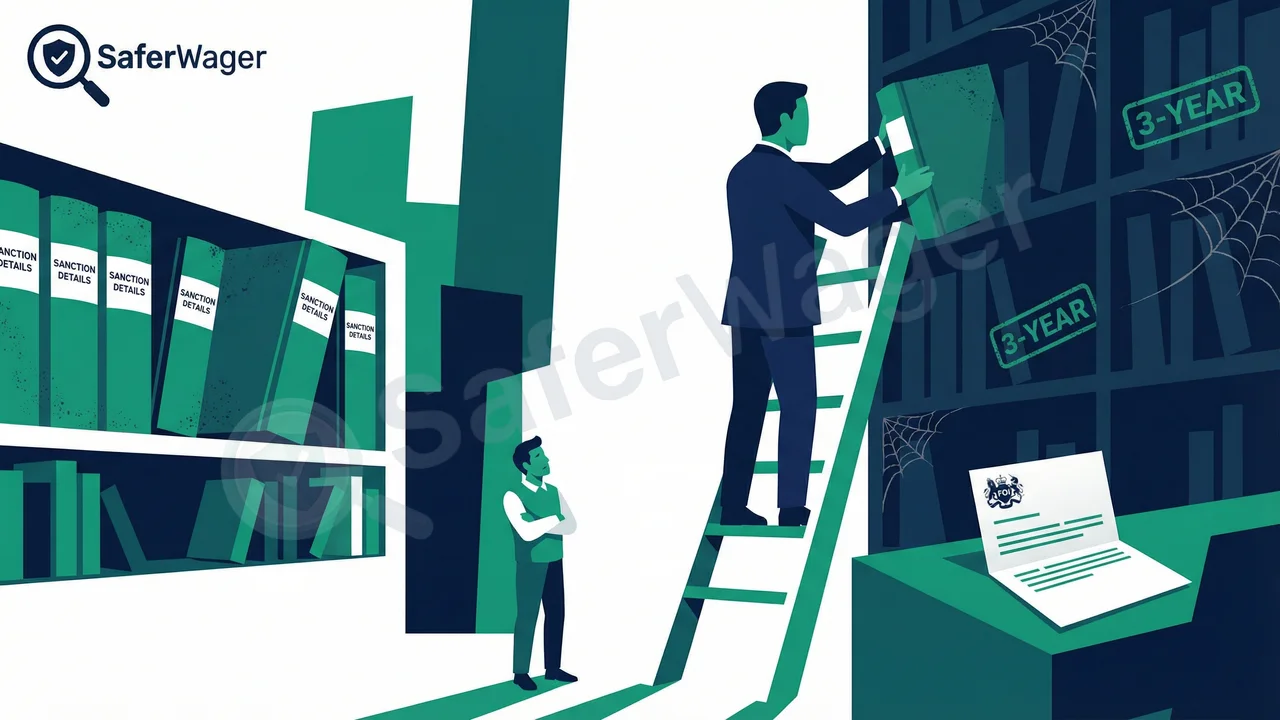 UKGC Deletes Sanction Details After 3 Years