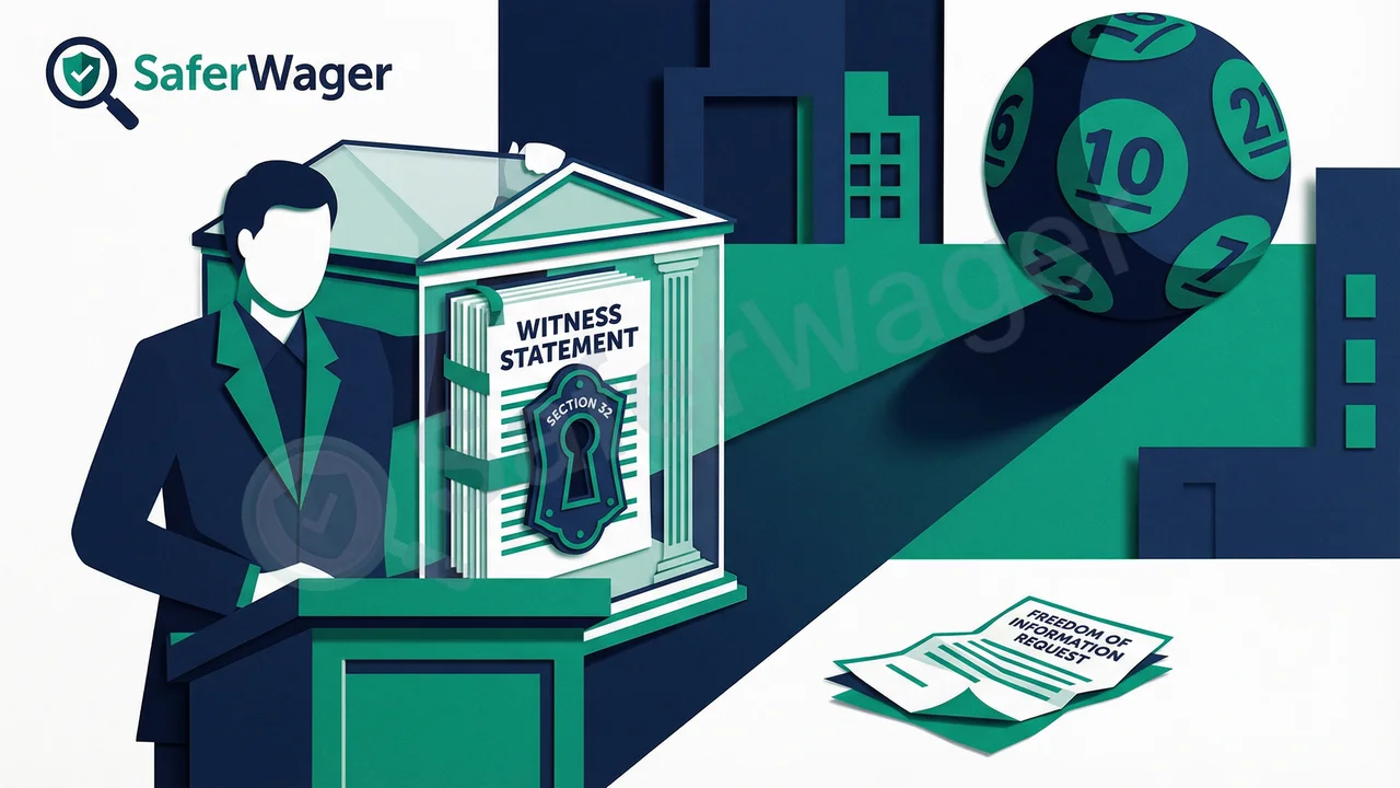 UKGC Withholds Lottery Licence Witness Statements