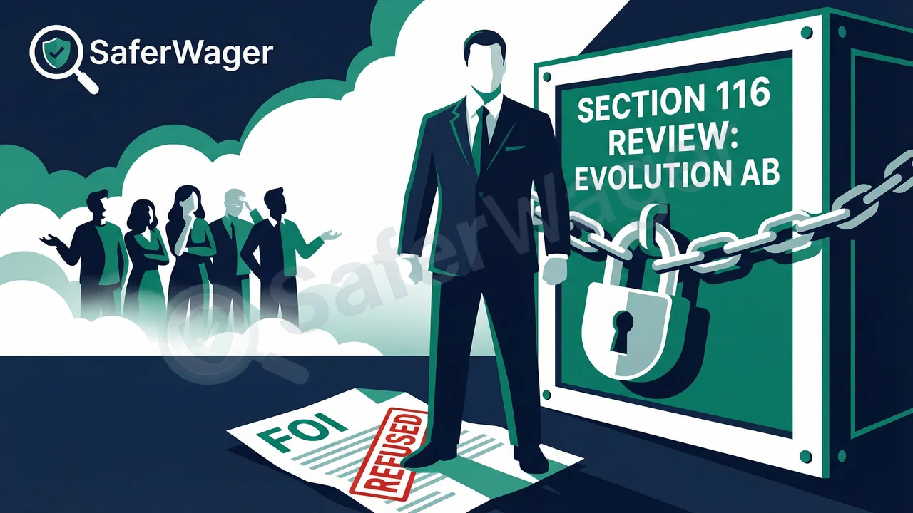 UKGC Hides Scope of Evolution AB Licence Review