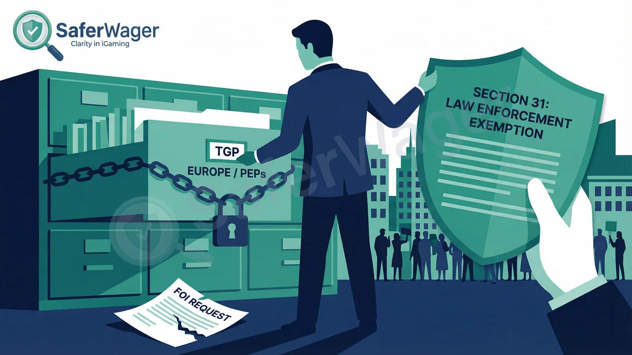 UKGC Refuses to Disclose TGP Europe PEP Data