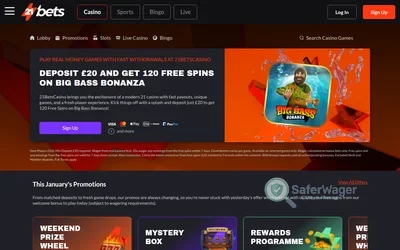 21Bets Casino website