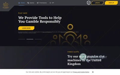 21 Casino website