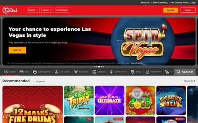 32Red Casino website