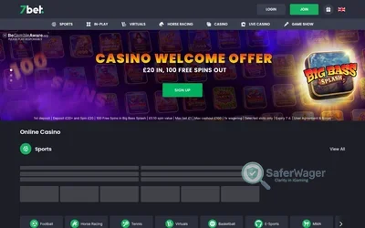 7bet screenshot