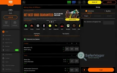 888 Sport screenshot