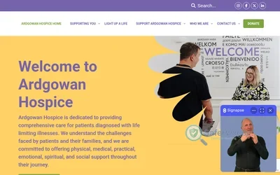 Ardgowan Hospice Lottery screenshot