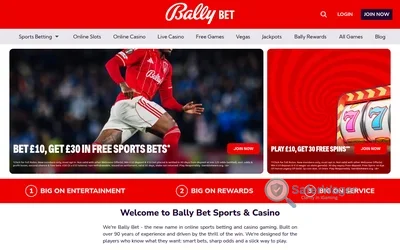 Bally Bet screenshot