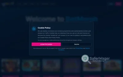 Betmorph Casino website