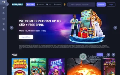 Betreels Casino screenshot