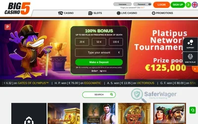 Big5Casino screenshot