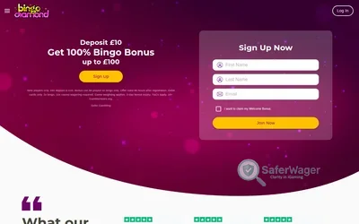 Bingo Diamond screenshot