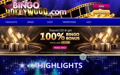 BingoHollywood screenshot