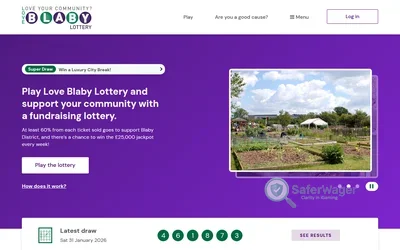 Blaby Lottery screenshot