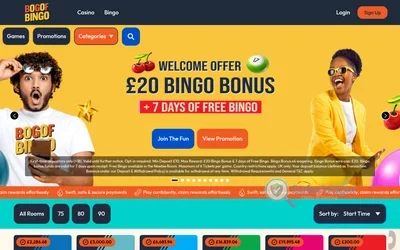 BOGOF Bingo website