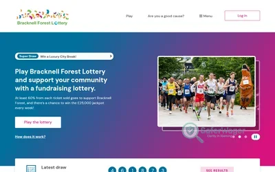 Bracknell Forest Lottery screenshot