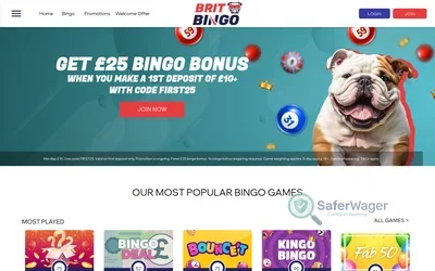 Brit Bingo screenshot