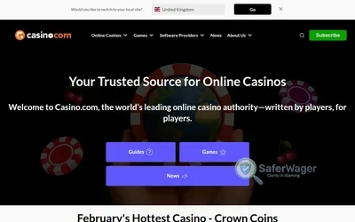 Casino.com website