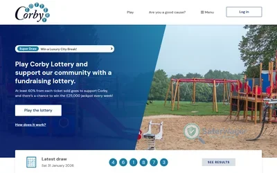 Corby Lottery screenshot