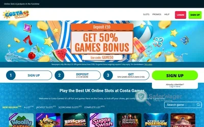 Costa Games Casino screenshot