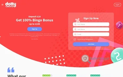 Dotty Bingo website