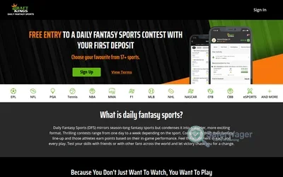 DraftKings screenshot