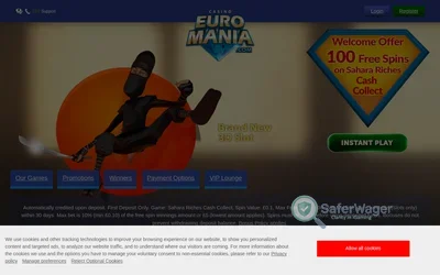 EuroMania website