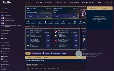 Fitzdares screenshot