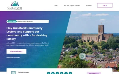 Guildford Lottery screenshot