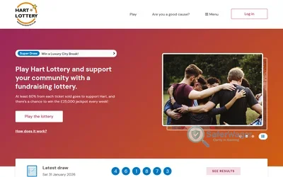 Hart Lottery screenshot