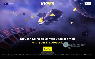 Hyper Casino website
