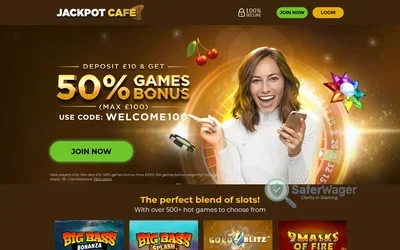 Jackpot Cafe UK screenshot