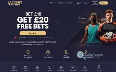 Jackpot Mobile Casino website